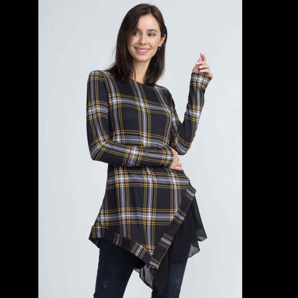 Plaid Top